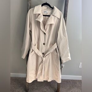 Via Spiga trench coat NEW * flaw large